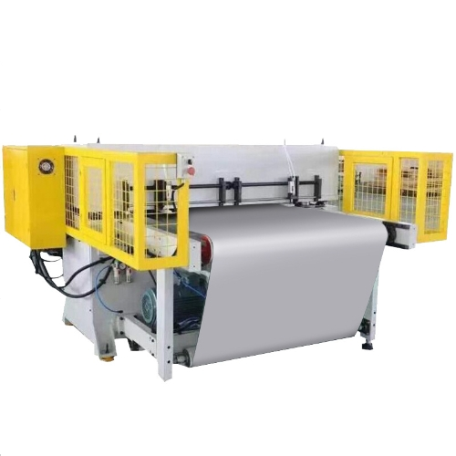 Large Conveyor Belt Type Cutting Machine For Leather/Shoes/Phone Case Cutting